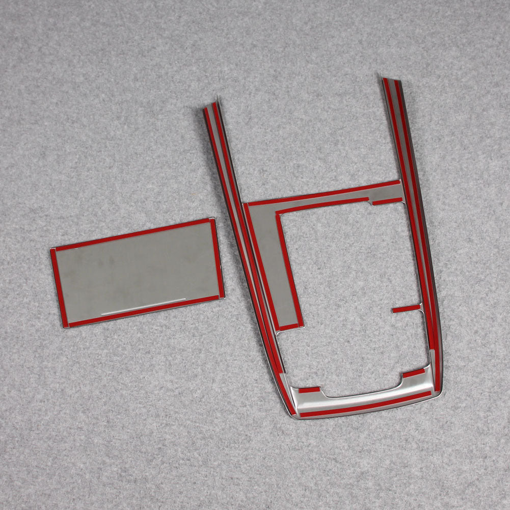 Fit for Mazda CX-30 CX30 2020 2021 2022 Gear Shift Knob Console Media Panel Cover Trim Stainless Steel