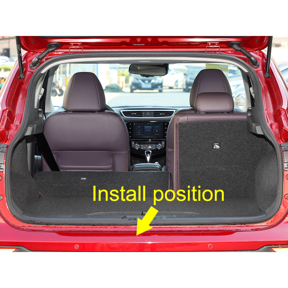 Fit for Nissan New Qashqai 2022 Rear Outside Bumper Sill Plate Guard Cover Trim