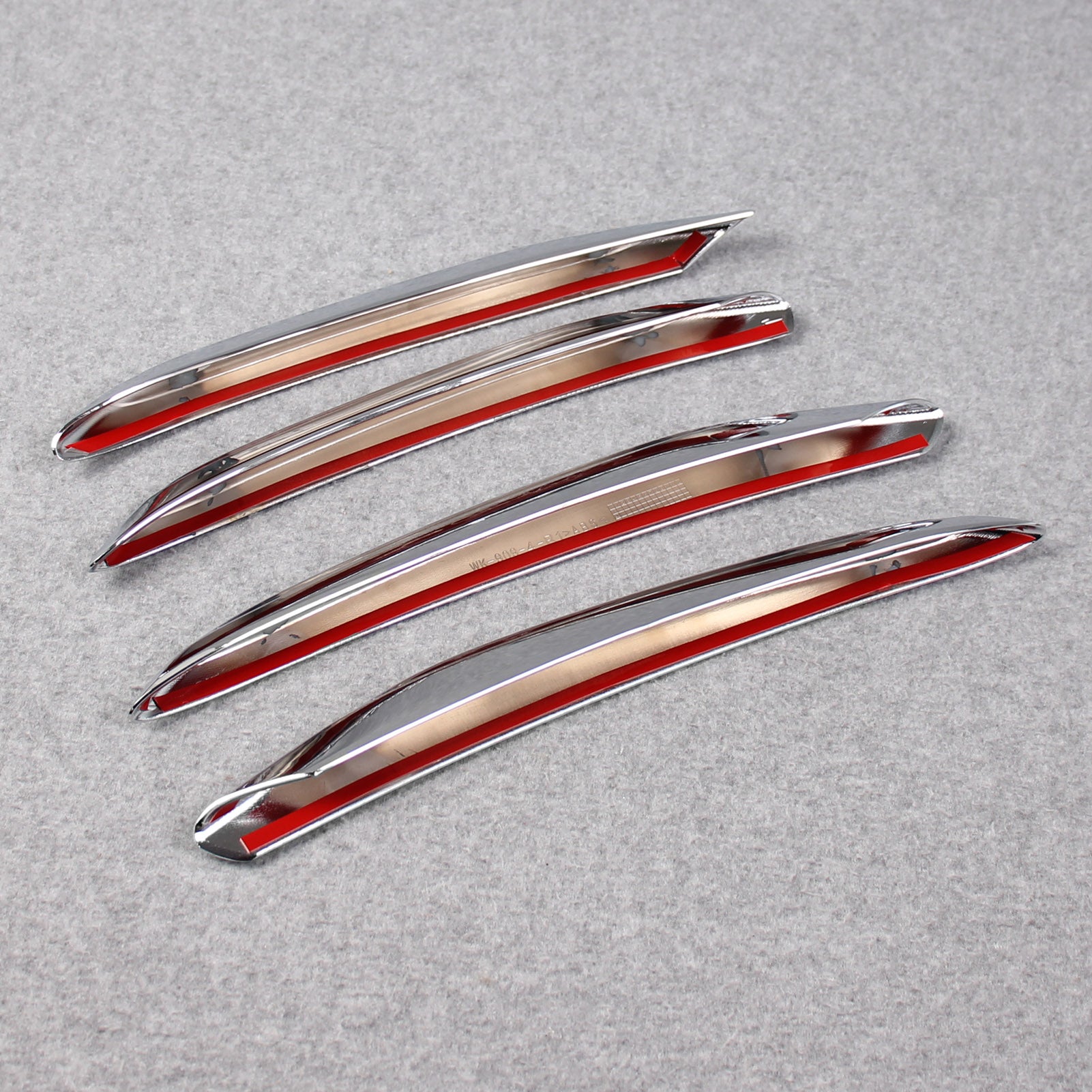 Fit For Mercedes-Benz 2022 2023 All New C-Class C300 C200 C220d AMG Front Corner Mesh Grill Molding Cover Trim Chrome