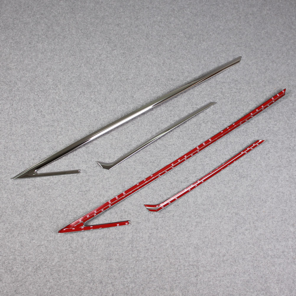 Fit for Lexus RX350 RX450H 2016 2017 2018 2019 2020 2021 2022 Rear Windows Frame Sill Molding Cover Trims Stainless Steel