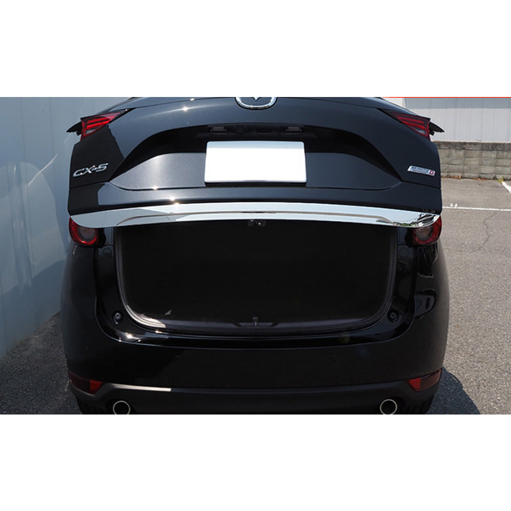 Fit for Mazda 2017 2018 2019 2020 2021 2022 CX-5 CX5 Rear Hatch Door Trunk Lid Molding Trim Chrome