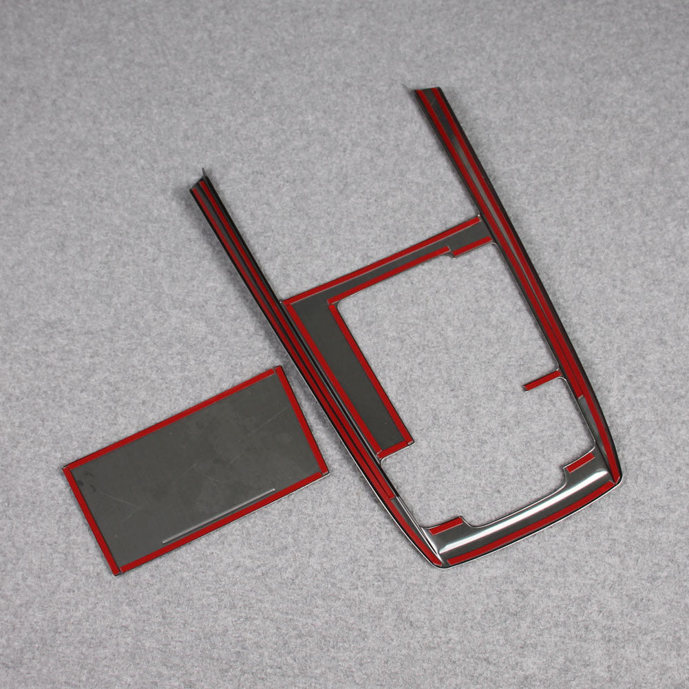 Fit for Mazda CX-30 CX30 2020 2021 2022 Gear Shift Knob Console Media Panel Cover Trim Stainless Steel