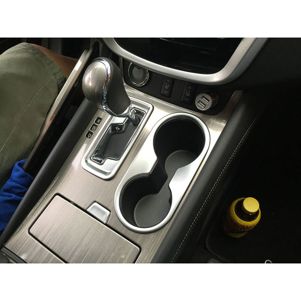Fit for Nissan Murano 2015 2016 2017 Car Cup Holder + Gear Shift Panel Cover Trim