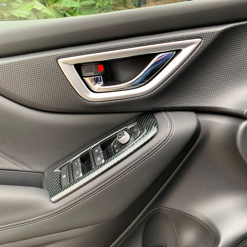 Fit for Subaru 2019 2020 2021 Forester Interior Door Handle Bowl Cover Trims