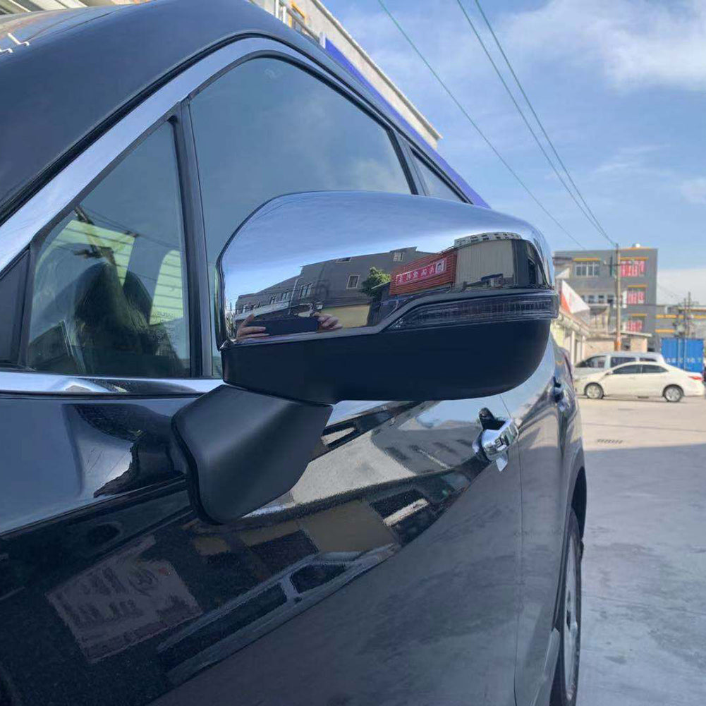 Fit For Subaru 2019 2020 2021 2022 2023 2024 Forester Chrome Rear View Mirror Side Molding Cover Trim