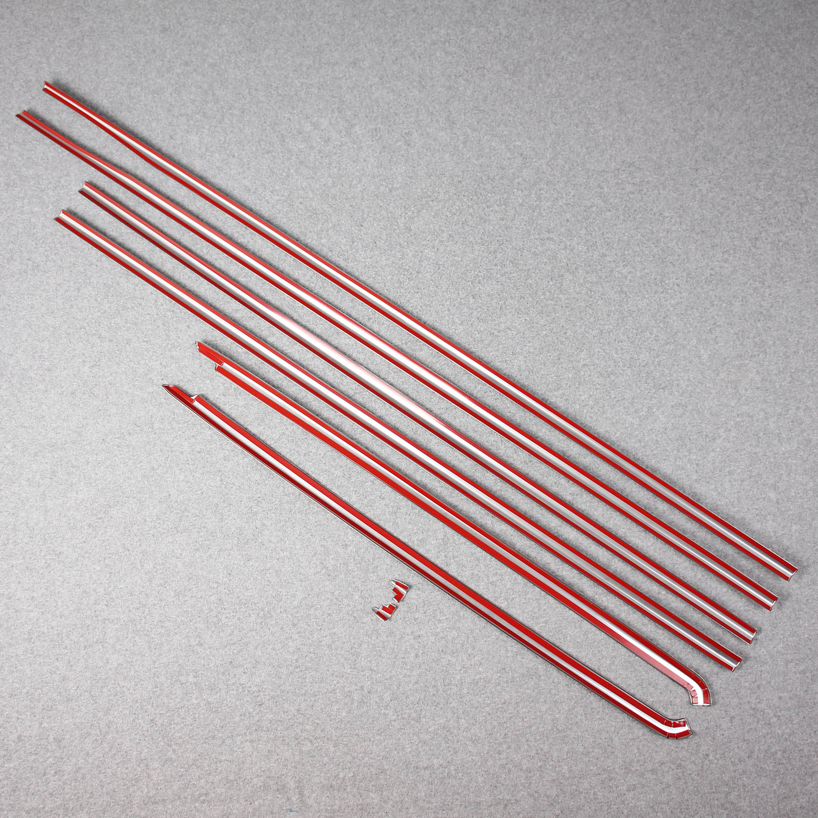 Beautost Fit for Toyota 2021 2022 2023 Sienna Windows Frame Sill Molding Cover Trims Steel