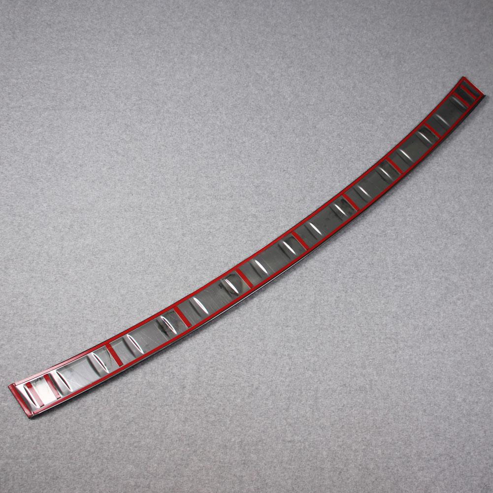 Fit for Ford New Explorer 2020 2021 2022 Rear Outside Bumper Sill Plate Guard Cover Trim Stainless Steel