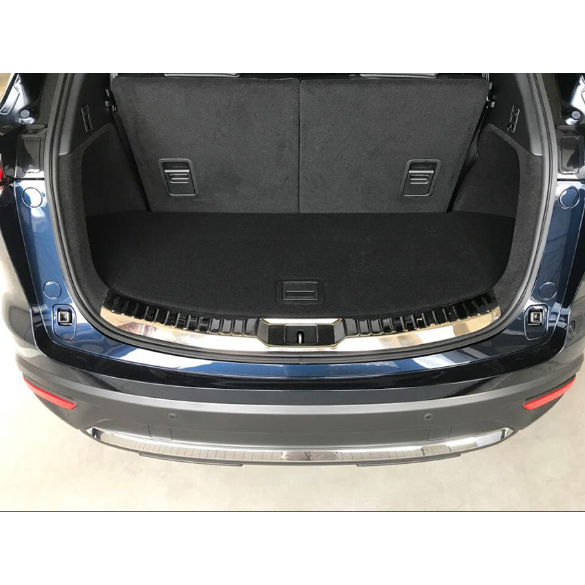 Fit for Mazda CX-9 CX9 2017 2018 2019 2020 2021 2022 Rear Interior Bumper Sill Plate Guard Cover Trim Stainless Steel