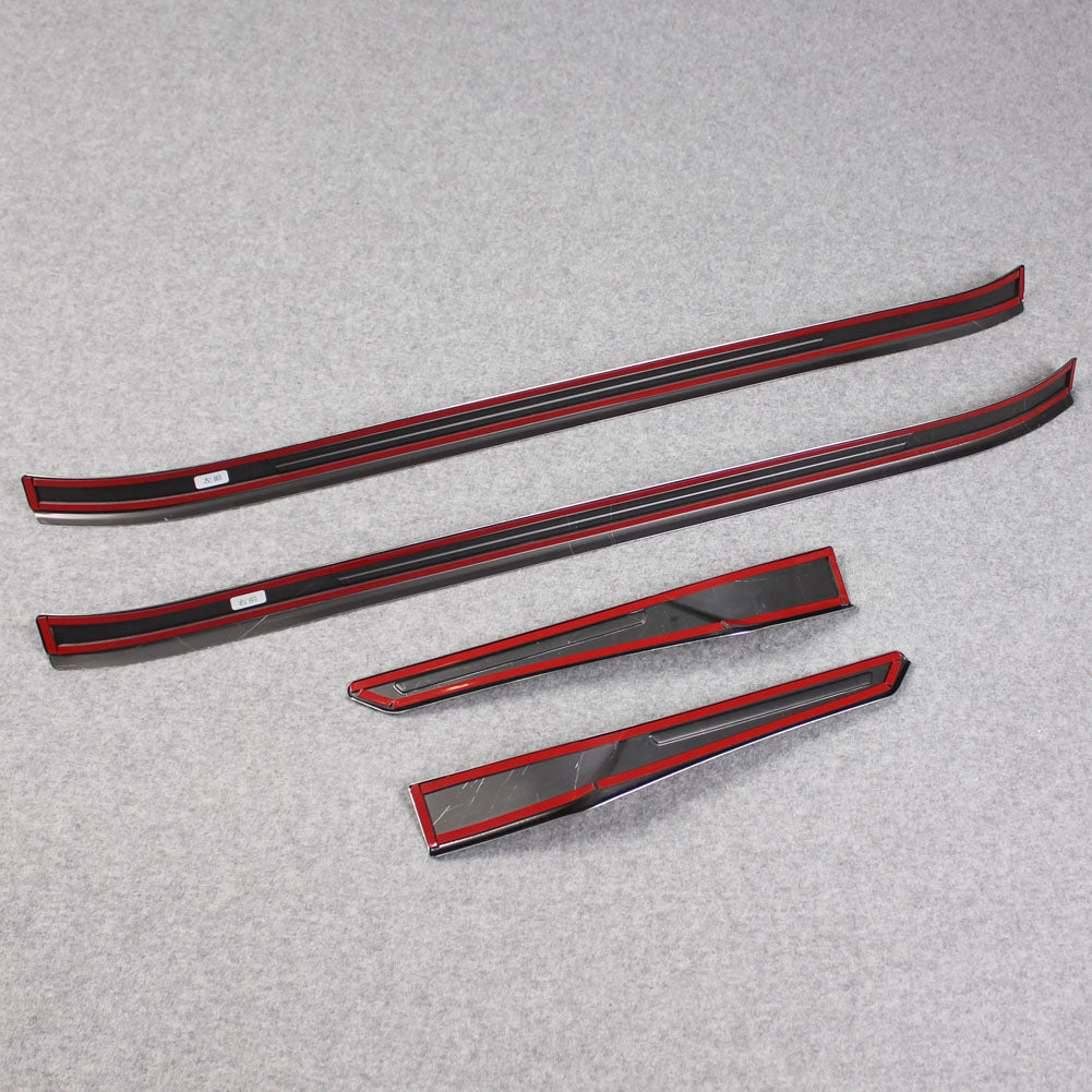 Fit for Subaru Forester 2019 2020 2021 2022 Door Sill Scuff Plate Guard Cover Trims Stainless