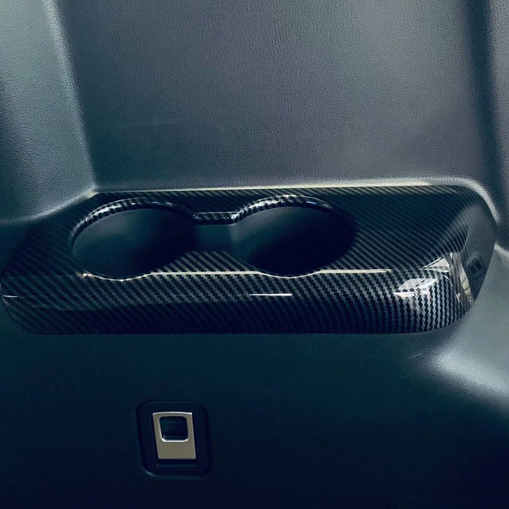 Fit for Toyota Highlander 2020 2021 2022 Rear Seat Cup Holder Cover Trim