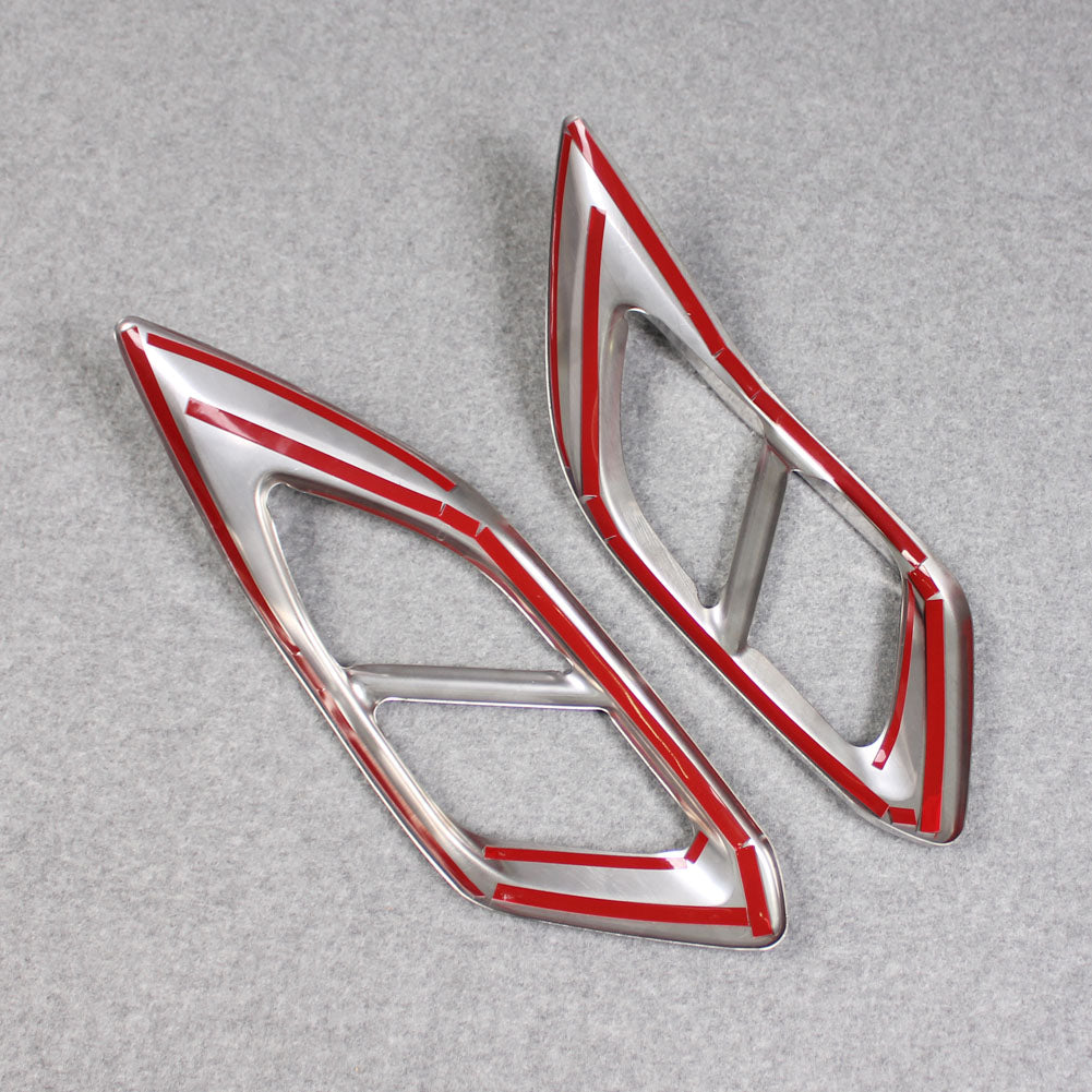 Fit for Lexus RX350 RX450H 2016 2017 2018 2019 2021 2022 Exhaust Muffler Pipe Tip Modling Cover Trims Stainless Steel