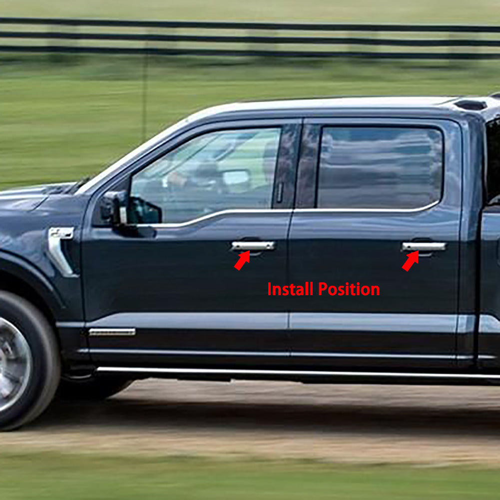 Fit for Ford New F-150 2021 2022 F150 Door Handle Cover Trims ABS