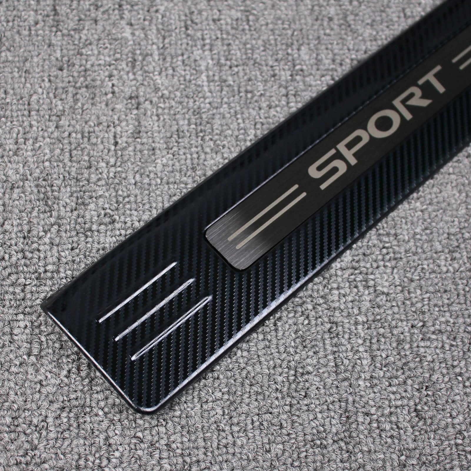 Fit for Toyota New Highlander 2020 2021 2022 Outside Door Sill Scuff Plate Guard Cover Trim Sport Style Stainless Steel