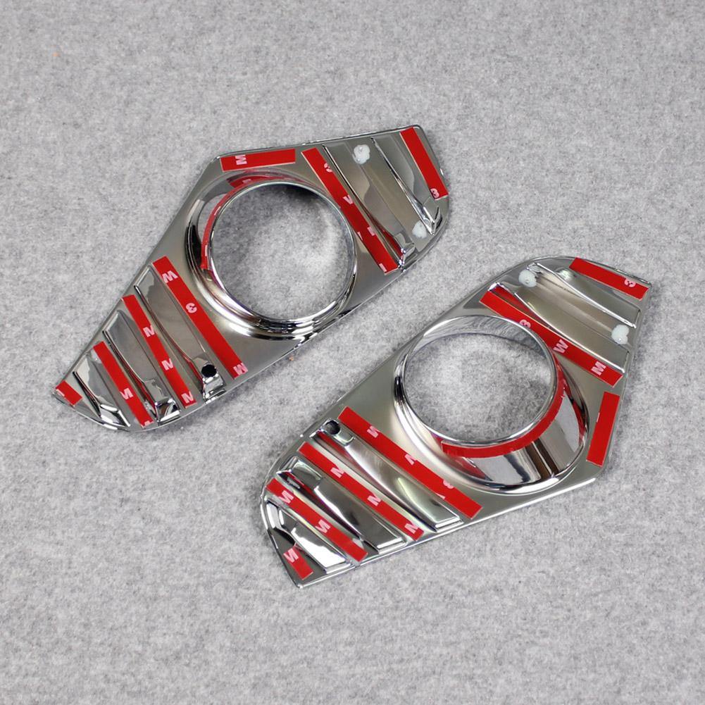 Fit for Toyota New RAV4 2019 2020 2021 LE/XLE/XSE/Limited Model Chrome Front Fog Light Lamp Cover Trim Trims - beautost