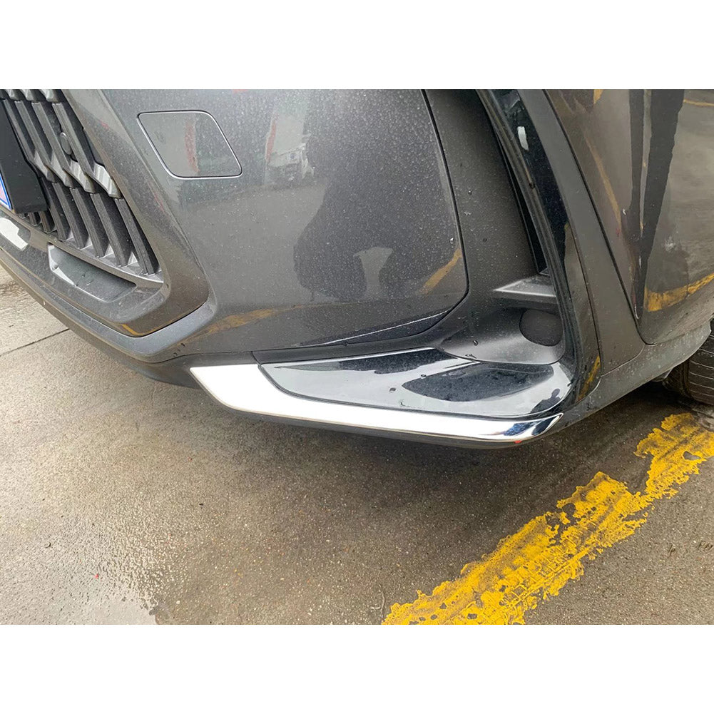 Fit For Lexus New NX 250/350/350h/450h+ 2022 2023 2024 Chrome Front Fog Light Lamp Cover Trims
