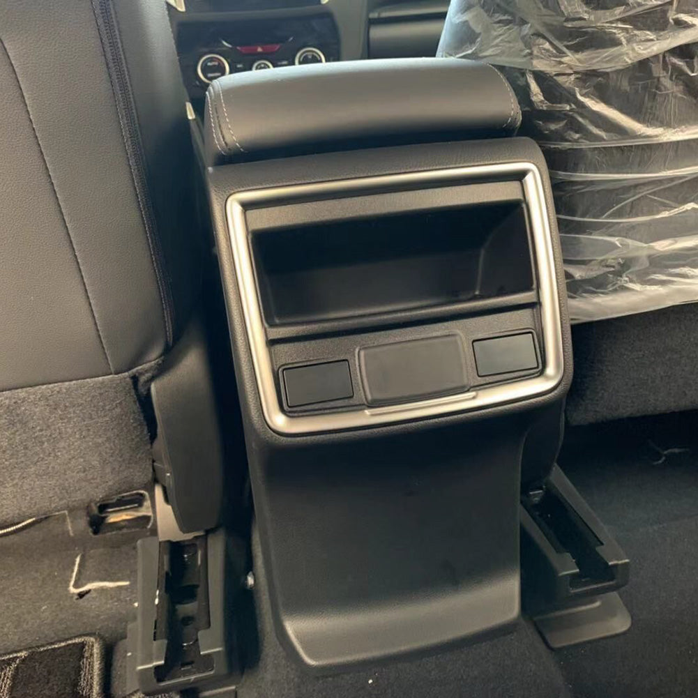 Fit For Subaru 2019 2020 2021 2022 Forester Rear Seat Storage Box Glove Pallet Organizer Cover Trim
