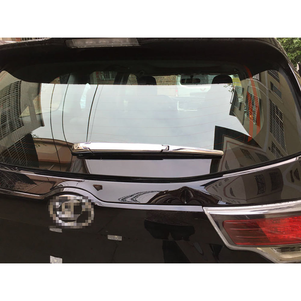Fit For Toyota Highlander 2015 2016 2017 2018 2019 Chrome Rear Back Window Wiper Cover Trim