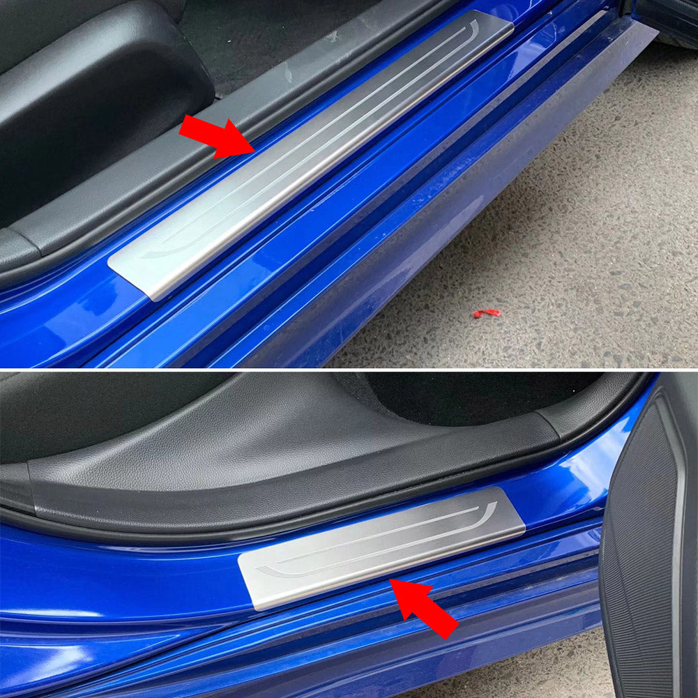 Fit for Honda New Civic 2022 Outside Door Sill Plate Cover Trims