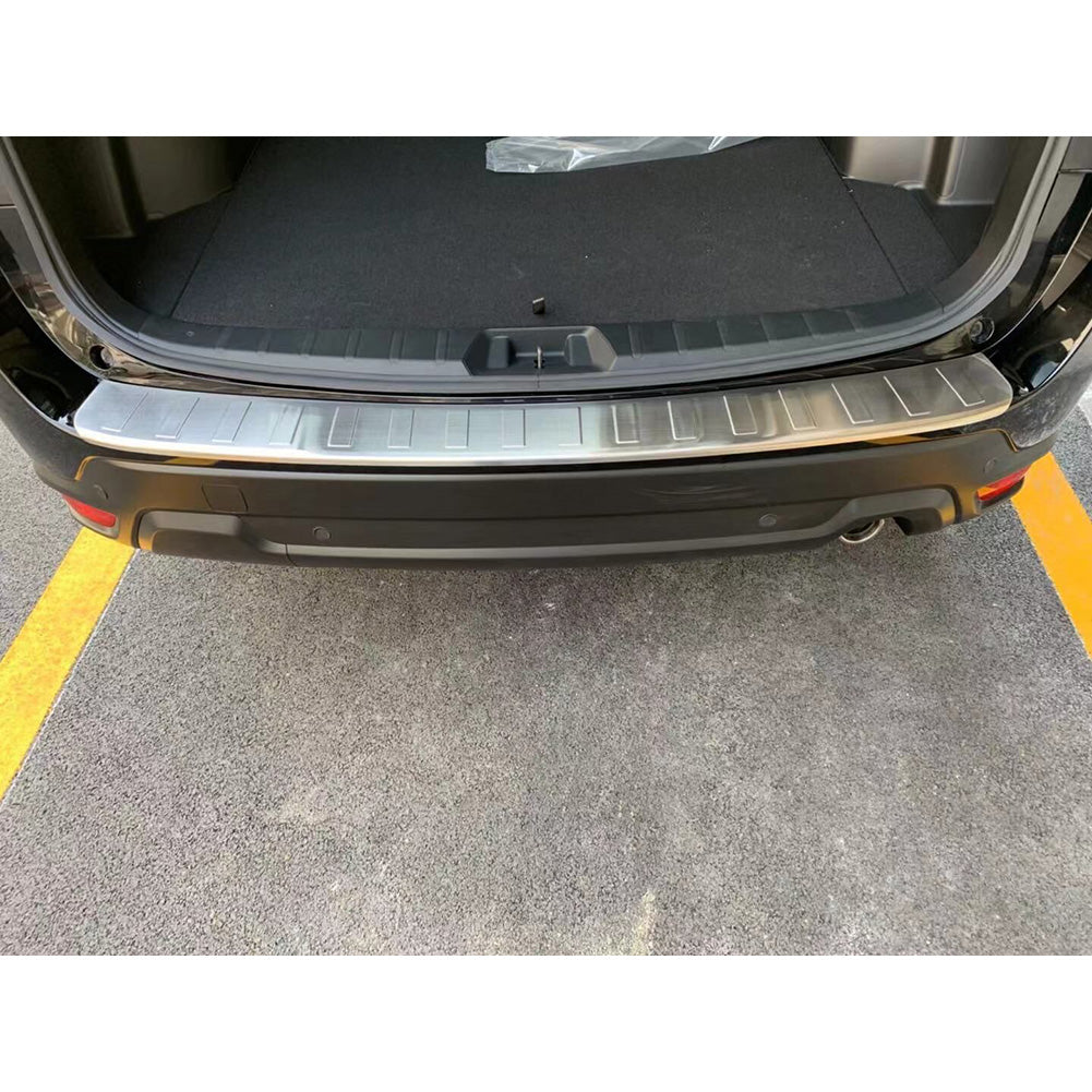 Fit For Subaru Forester 2019 2020 2021 Rear Outside Bumper Sill Plate Guard Cover Trim Stainless