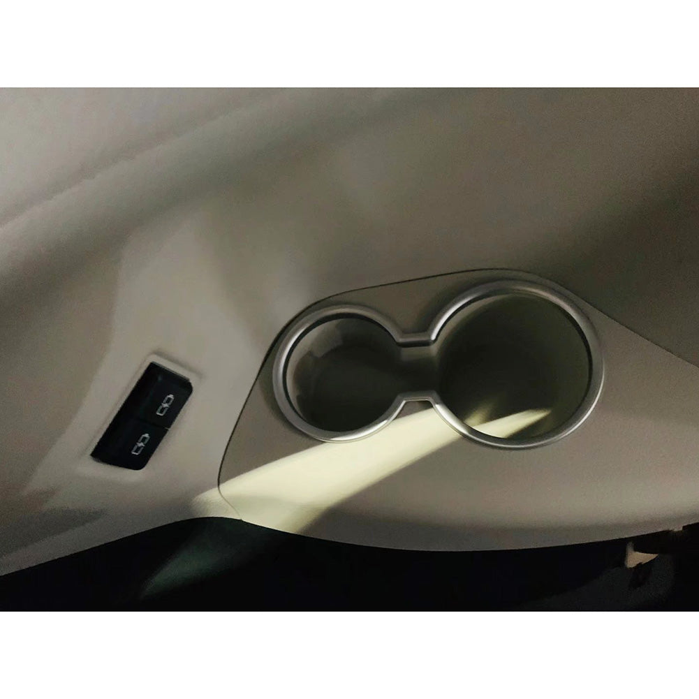Fit for Toyota 2021 2022 Sienna Rear Seat Cup Holder Cover Trims