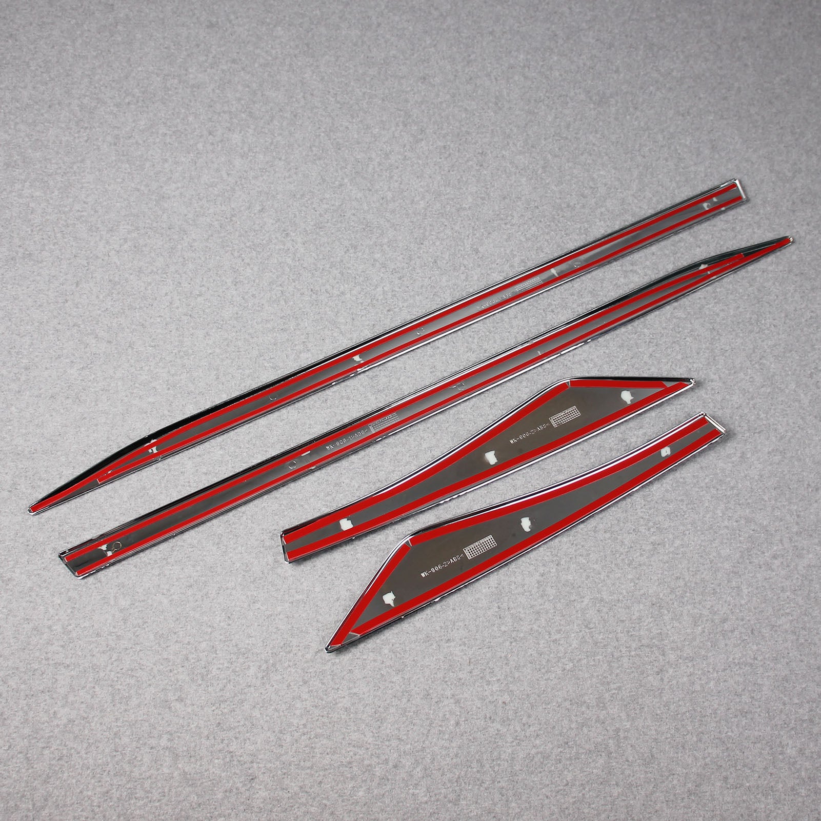 Fit for Nissan New Rogue 2021 2022 S SV Chrome Body Side Door Molding Trim Cover ABS