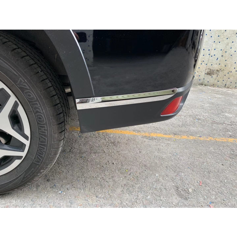 Fit for Subaru Forester 2019 2020 2021 Bumper Corner Edge Protection Cover Trim Stainless Steel