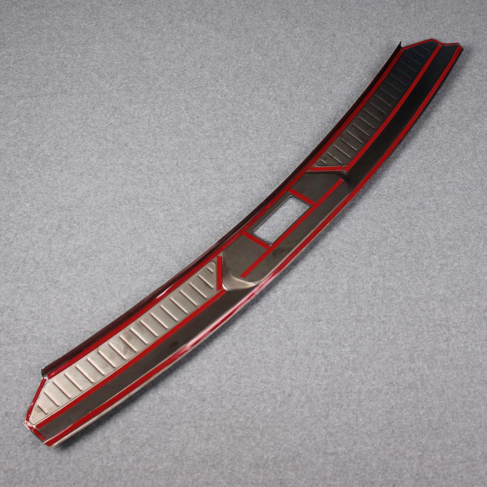 Fit for Ford New Explorer 2020 2021 2022 Rear Interior Bumper Sill Plate Guard Cover Trim Stainless Steel