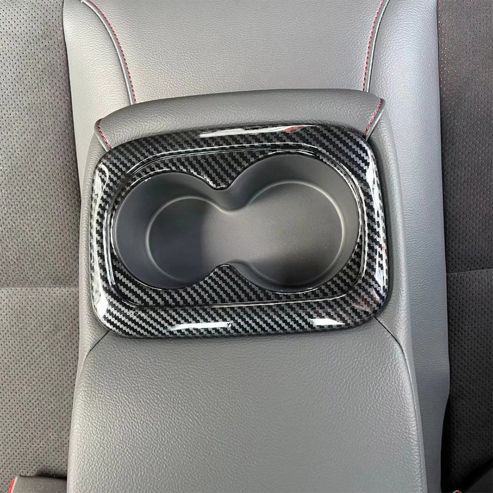 For Honda New Civic 2022 Interior Rear Seat Cup Holder Cover Trim