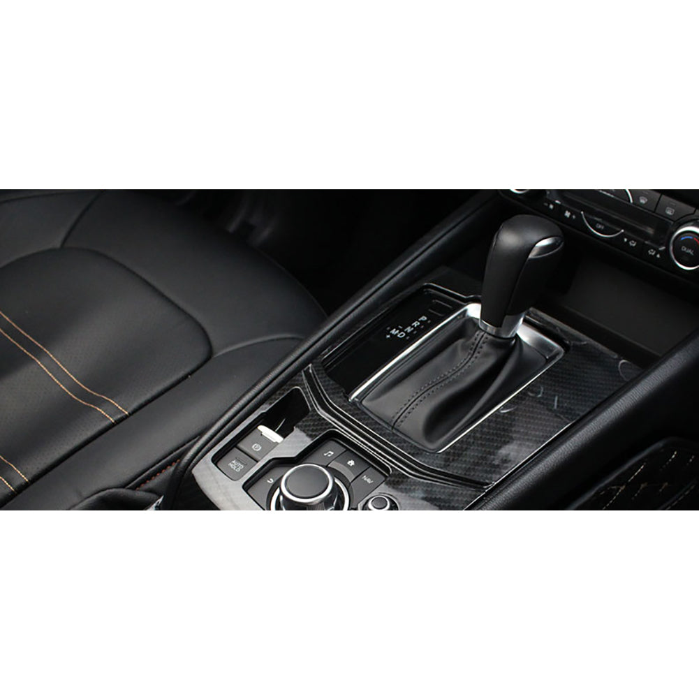 Fit for Mazda 2017 2018 2019 2020 2021 2022 2023 2024 CX-5 CX5 Gear Shift Knob Console Media Panel Cover Trim Stainless Steel