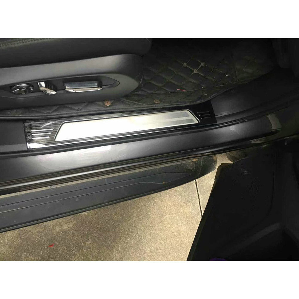 Fit for Acura New RDX 2019 2020 2021 2022 Inside Door Sill Scuff Plate Guard Cover Trims Stainless Steel