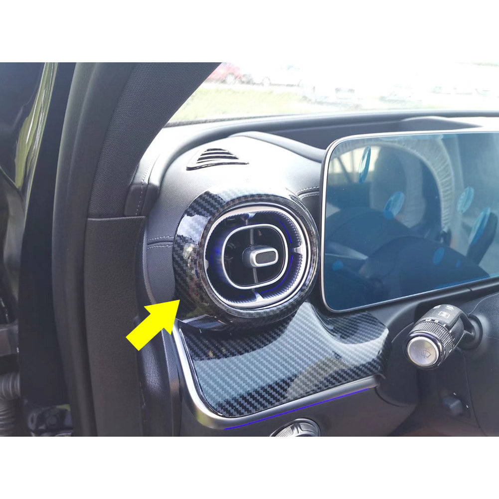 For Mercedes-Benz 2022 New C-Class C300 C200 C220d AMG Interior Front Air Condition Vent Outlet Cover Trim