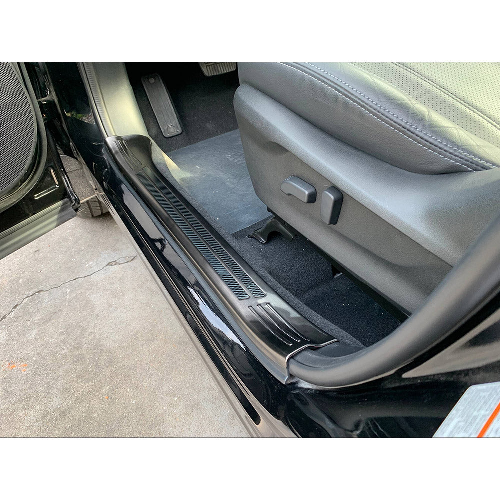 Fit for Subaru Forester 2019 2020 2021 2022 Door Sill Scuff Plate Guard Cover Trims Stainless Inside Door