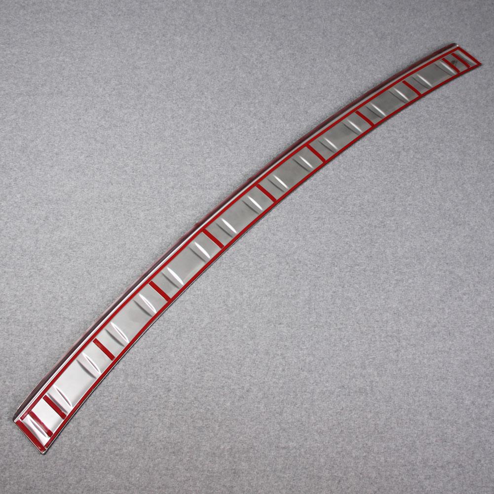 Fit for Ford New Explorer 2020 2021 2022 Rear Outside Bumper Sill Plate Guard Cover Trim Stainless Steel