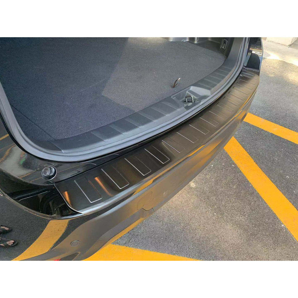 Fit For Subaru Forester 2019 2020 2021 Rear Outside Bumper Sill Plate Guard Cover Trim Stainless