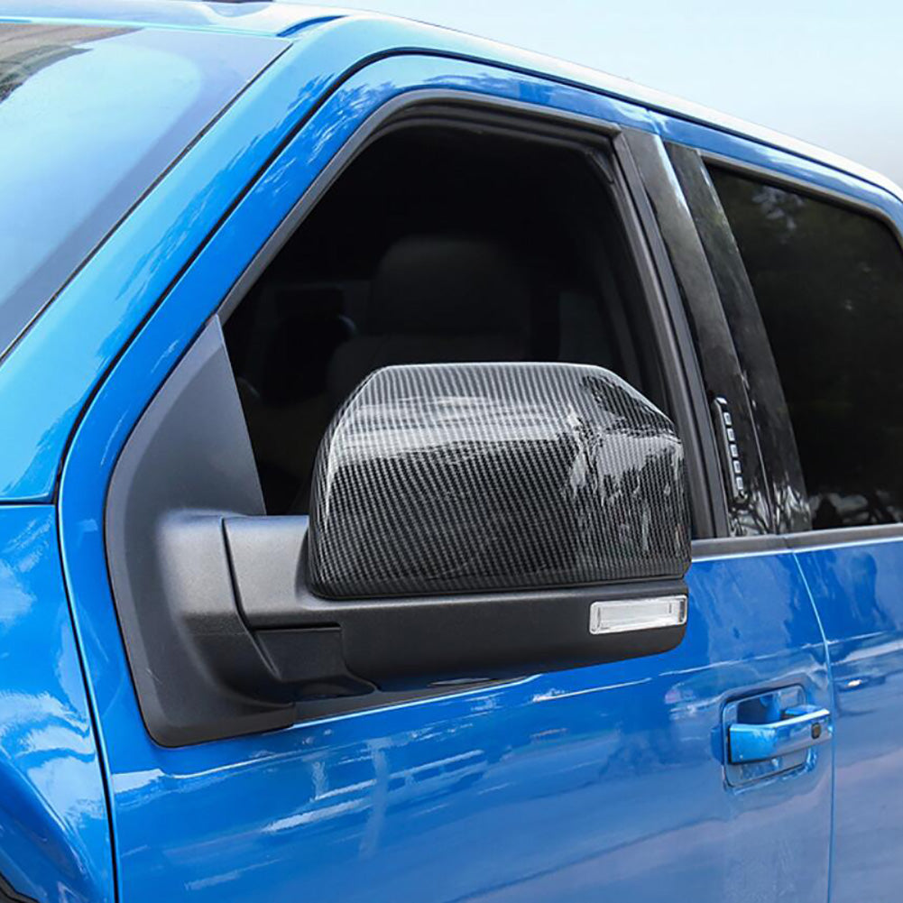 For Ford F-150 2015 2016 2017 2018 2019 2020 Rear View Mirror Guard Cover Trims