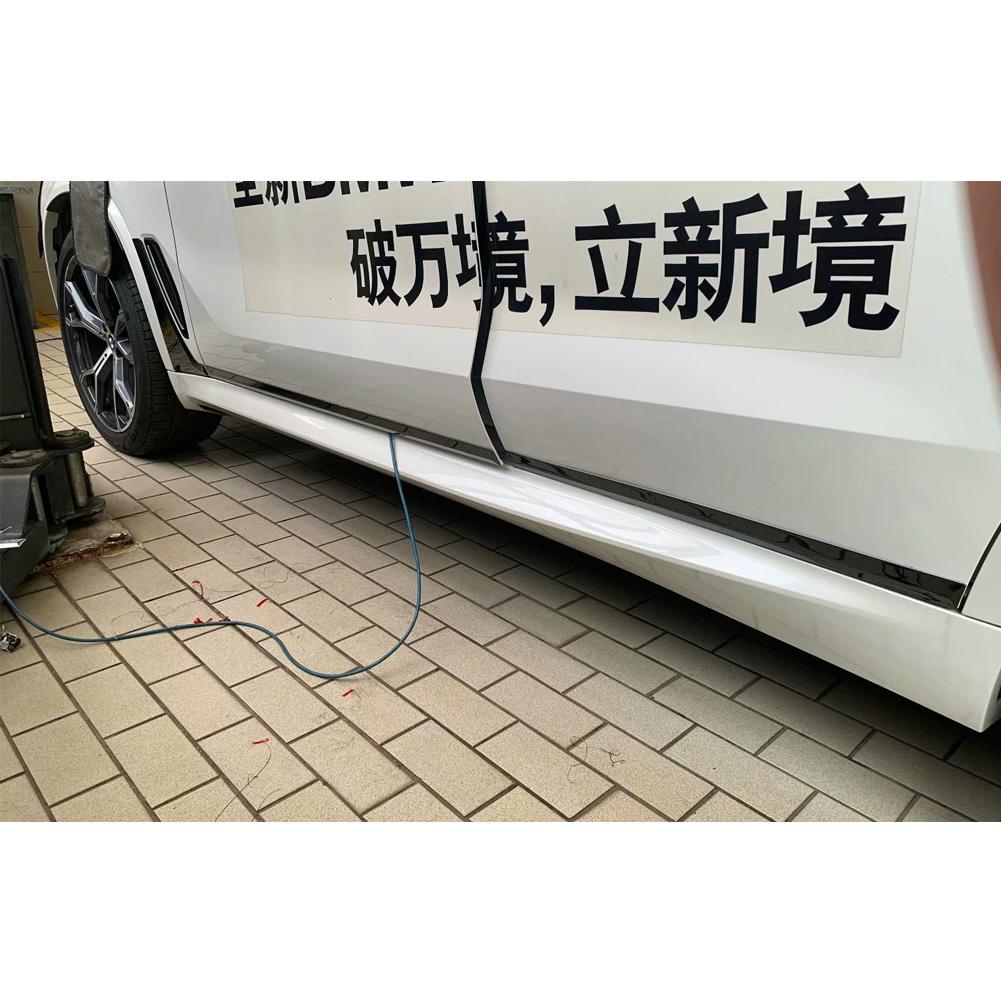 Fit for BMW 2019 2020 2021 New X5 G05 Chrome Body Side Door Molding Trim Cover Stainless Steel
