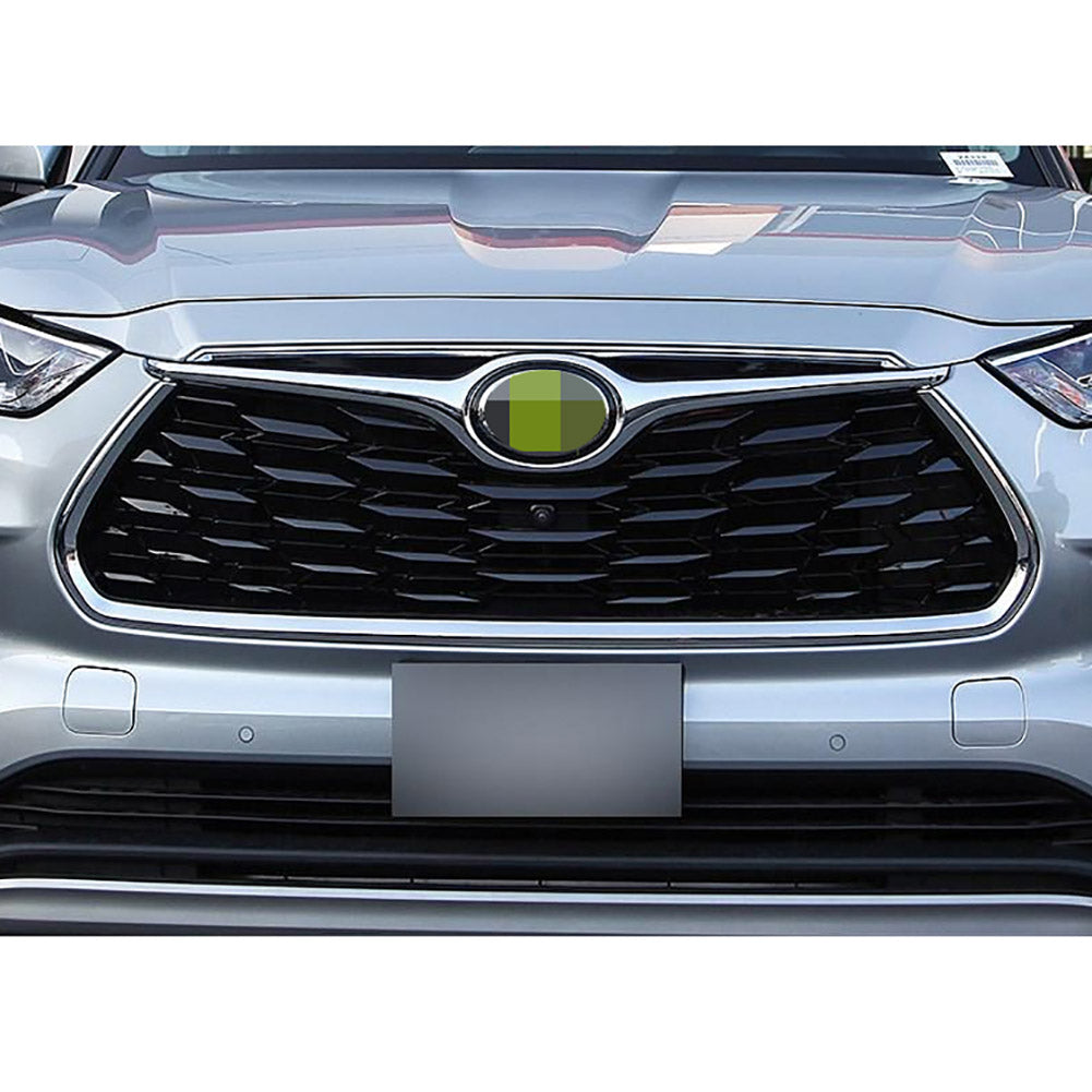 Toyota New Highlander 2020 2021 2022 2023 2024 Front Grill Grille Mesh Cover Trims