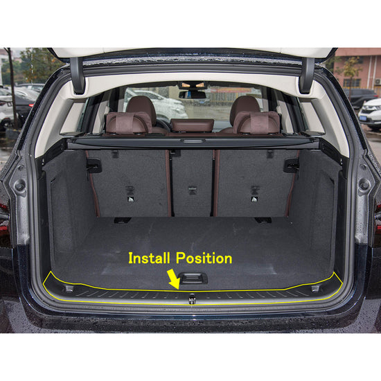 Fit for BMW X3 2022 2023 Rear Inside Bumper Protector Guard Scuff Plate Cover Trim