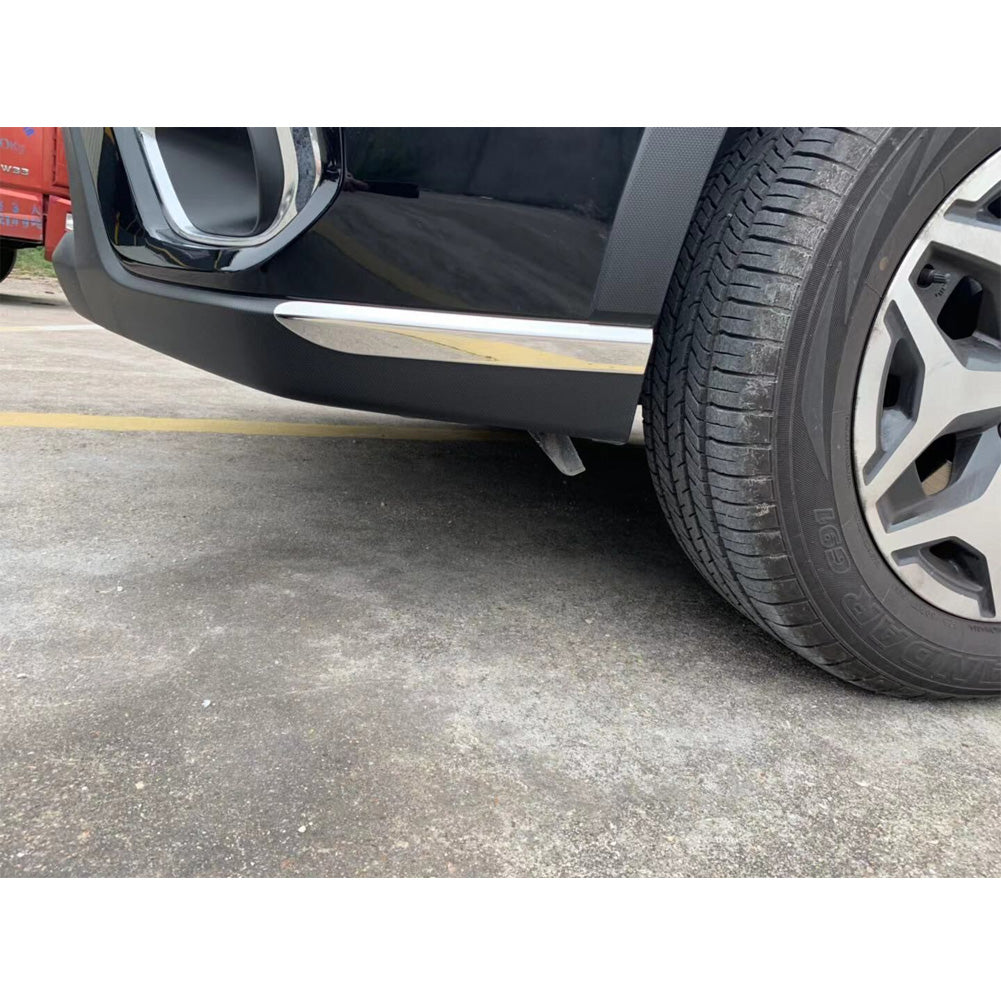 Fit for Subaru Forester 2019 2020 2021 2022 Bumper Corner Edge Protection Cover Trim Stainless Steel