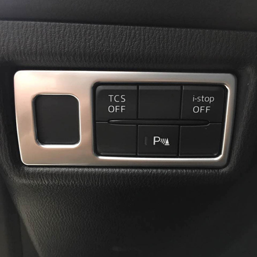 Fit for Mazda CX-30 CX30 2020 2021 Rear Outside Bumper Sill Plate Guard Cover Trim