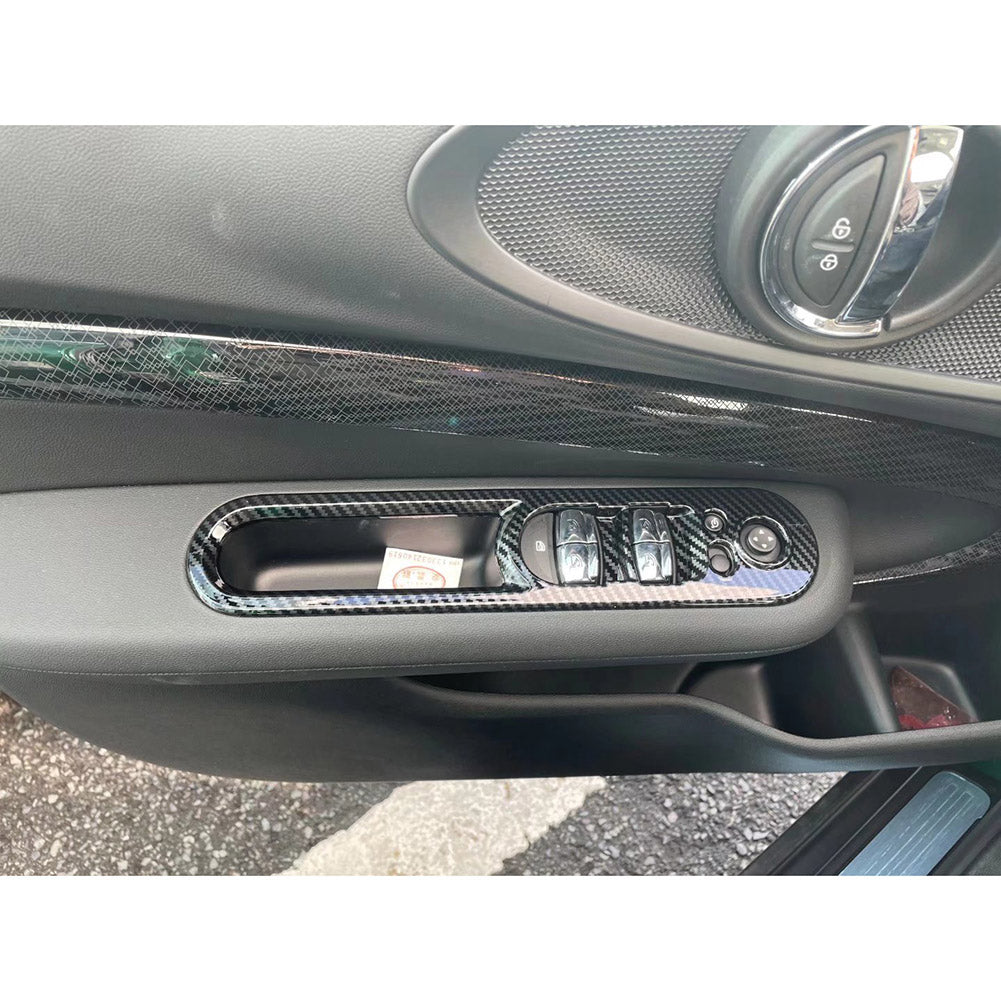 Fit For for Mini John Cooper Works Clubman ALL4 2022 2023 Interior Window Switch Plate Cover Trim