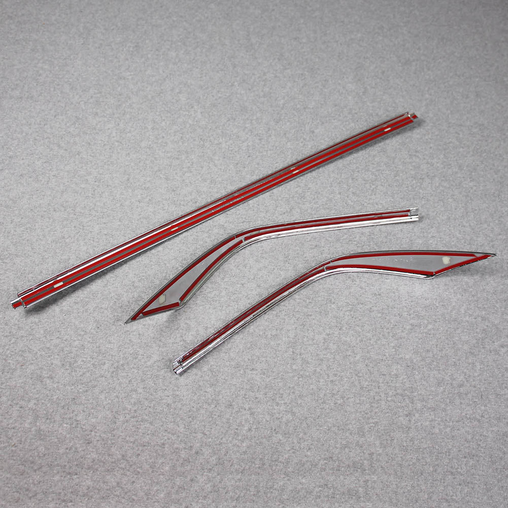 Fit for Toyota New VENZA 2021 LE Model Chrome Rear Bumper Guard Protector Plate Cover Trims