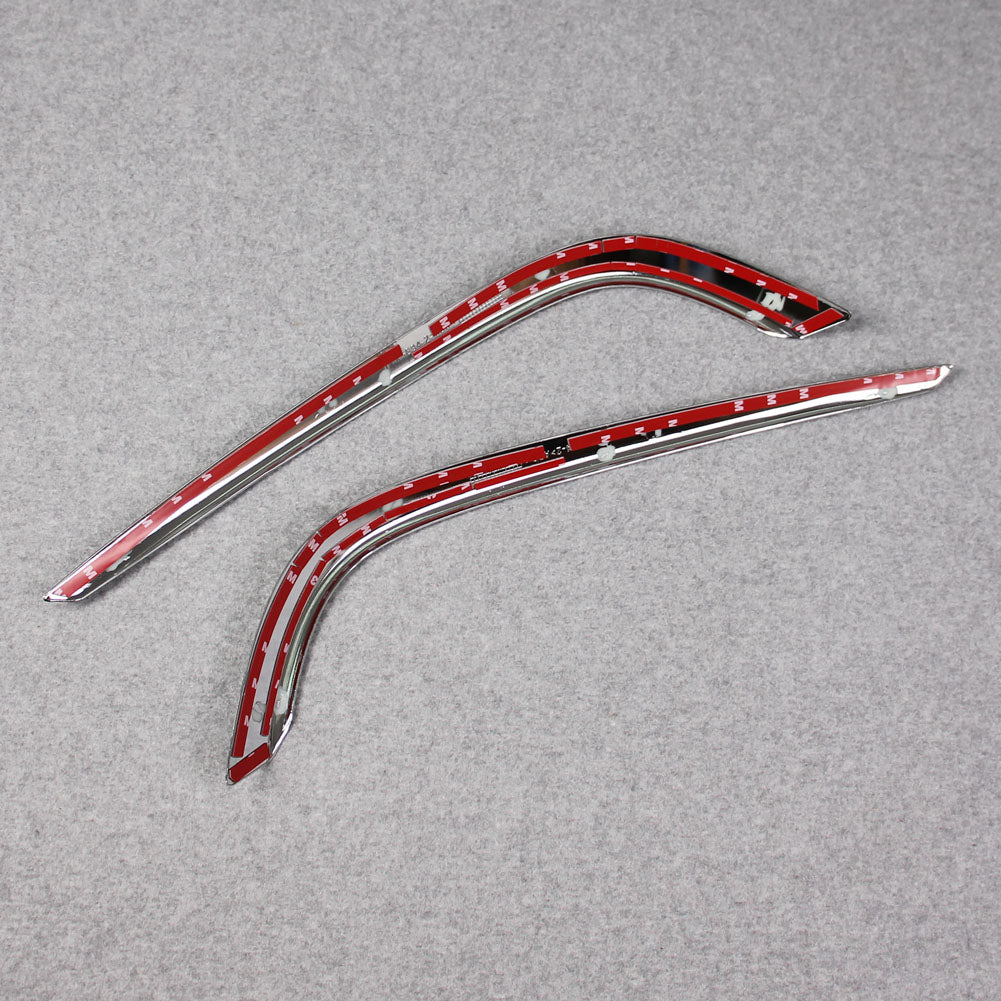 Fit for 2019 2020 2021 2022 Mazda 3 Axela Sedan Chrome Front Fog Light Lamp Cover Bezel Trims