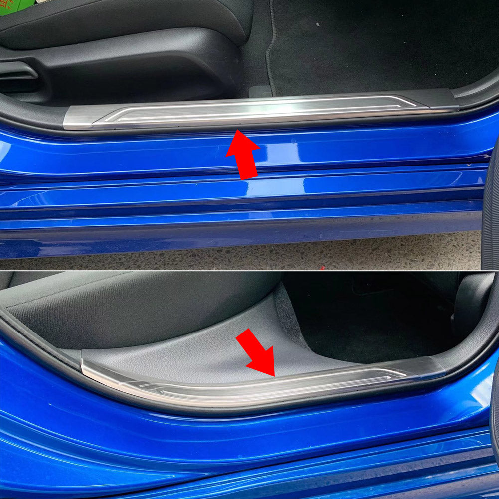Fit for Honda New Civic 2022 Inside Door Sill Plate Cover Trims