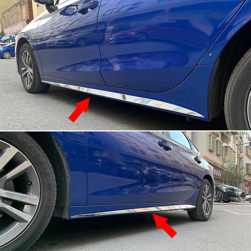 Fit for Honda New Civic 2022 Sedan Door Body Side Skirt Molding Cover Trim