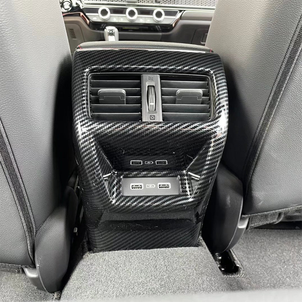 For Honda New Civic 2022 Interior Rear Seat Air Condition Vent Outlet Cover Trim