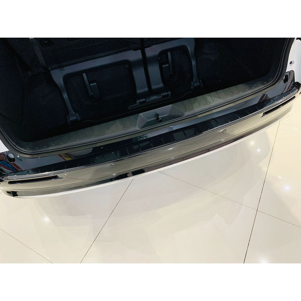 Fit for Toyota 2021 2022 Sienna Rear Outside Bumper Sill Plate Guard Cover Trim Stainless Steel