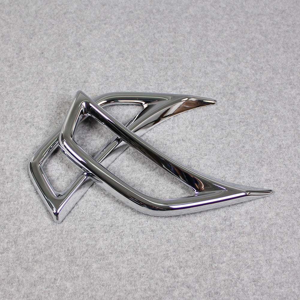 Fit For Jeep Wrangler 2018 2019 2020 2021 2022 Front Side Fender Sticker Vents Air Outlet Cover Trims