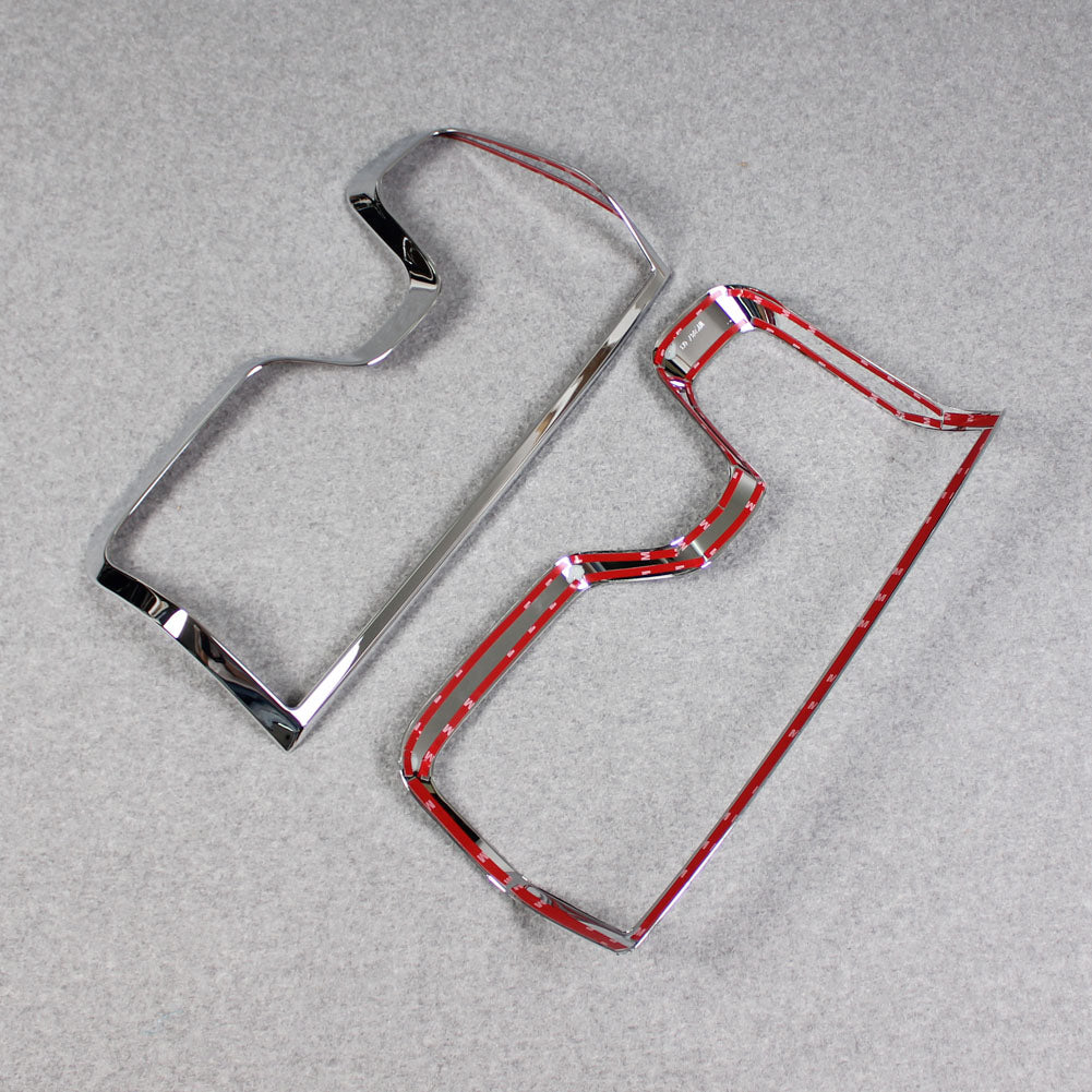 Fit for Chevrolet New Silverado 2019 2020 2021 2022 2023 2024 Chrome Tail Light Lamp Cover Trims