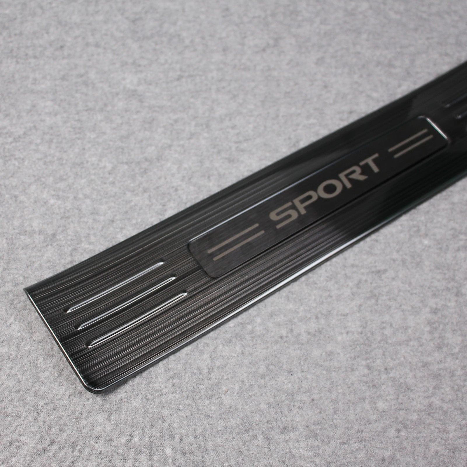 Fit for Toyota New Highlander 2020 2021 2022 Outside Door Sill Scuff Plate Guard Cover Trim Sport Style Stainless Steel